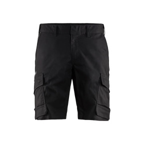 Industrie-Stretchshorts 2D Schwarz/Dunkelgrau - Blaklader