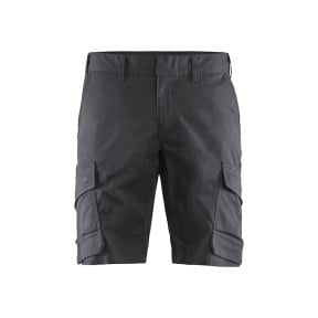 Short Industrie stretch 2D Gris moyen/Noir - Blaklader