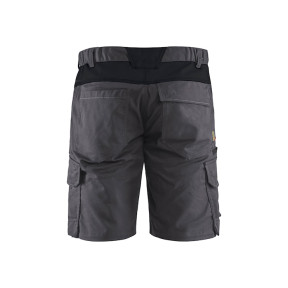 Short Industrie stretch 2D Gris moyen/Noir - Blaklader