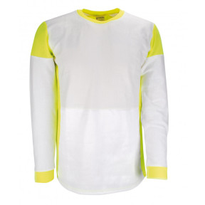 T-shirt Cut Resistant Technology Wit en geel - Francital
