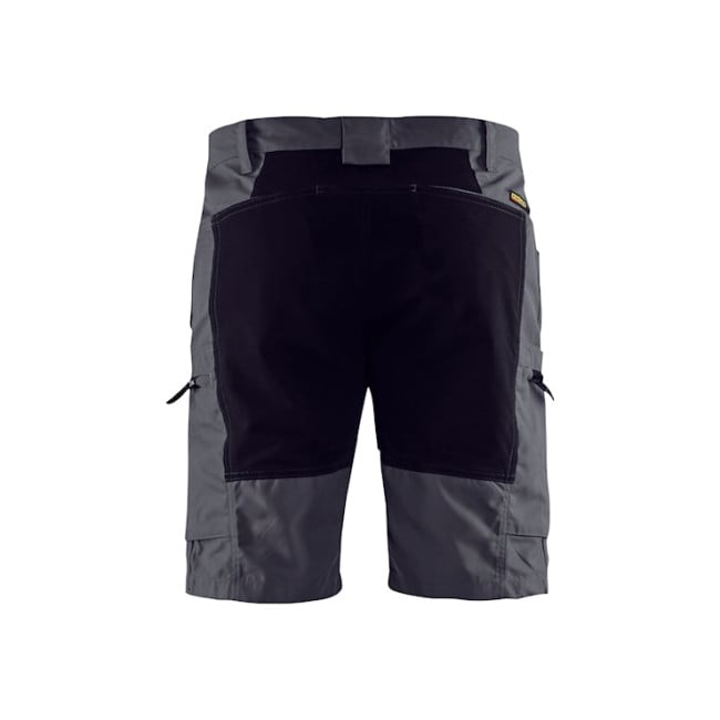 Onderhoudsshort +stretch Middengrijs/Zwart - Blaklader