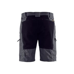Short maintenance +stretch Gris moyen/Noir - Blaklader
