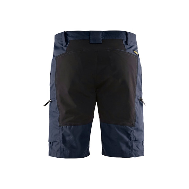 Onderhoudsshort +stretch Donkermarine/Zwart - Blaklader