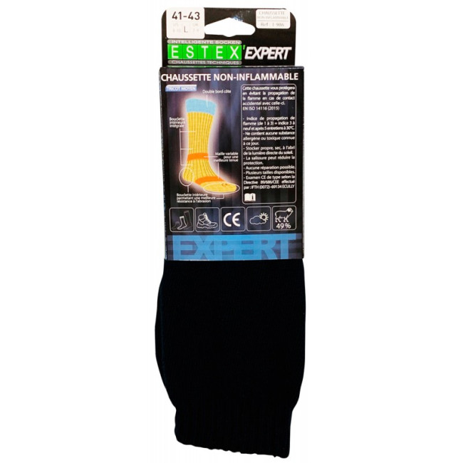 Feuerfeste Socken Schwarz - Estex