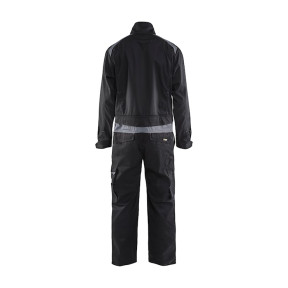 Combinaison Industrie manches longues Noir/Gris moyen - Blaklader