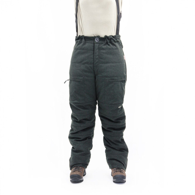 Pantalon en loden Vert Olive - Carinthia