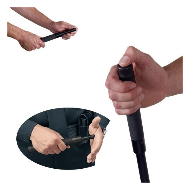Bâton télescopique Talon T50KB Cerakote avec bouton - ASP