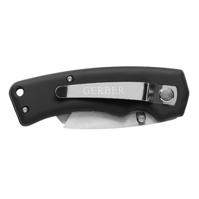 Couteau Edge Utility avec poignée en caoutchouc Noir - Gerber