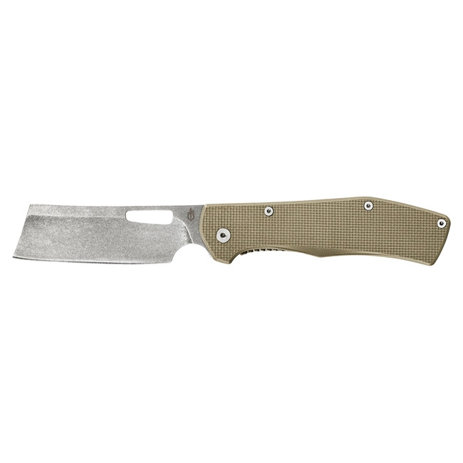 Couteau Flatiron Folding Cleaver G10 - Gerber