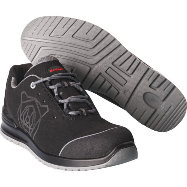 Chaussures de sécurité basses S1P Noir/Gris clair - Mascot