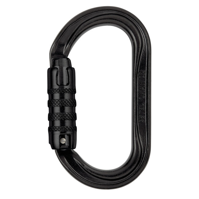 Karabinek Oxan Triact-Lock Czarny - Petzl