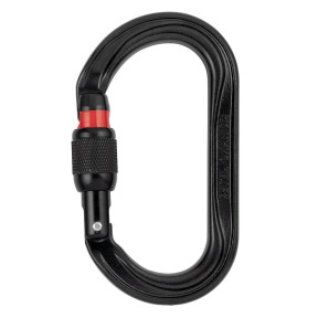 Karabiner Oxan Screw-Lock Schwarz - Petzl