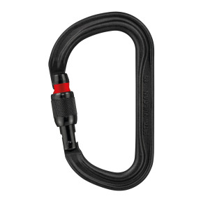 Mousqueton Vulcan Screw-Lock Noir - Petzl