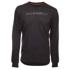 Tee-shirt Manches longues Tucker Gris chiné - Bosseur