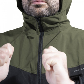 Jacke Monlite Shell Grün RAL7013/Schwarz - Pentagon