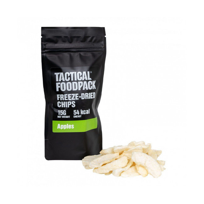 Überlebensration - Gefriergetrocknete Apfelchips - Tactical Foodpack