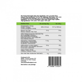 Survivalrantsoen - Gevriesdroogde appelchips - Tactical Foodpack