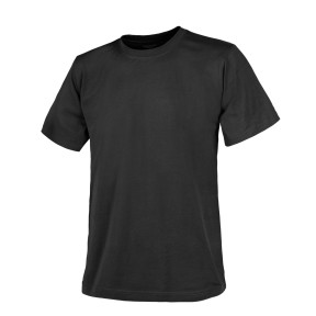 Einfarbiges Baumwoll-T-Shirt Schwarz - Helikon-Tex