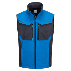 Ärmellose Softshell-Weste WK3 Persischblau - Portwest