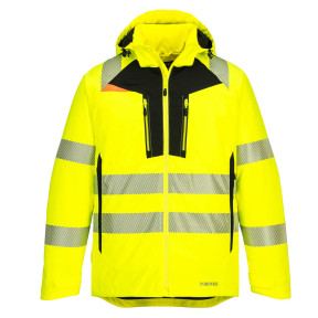 Parka zimowa HV DX461 Żółty/Czarny - Portwest