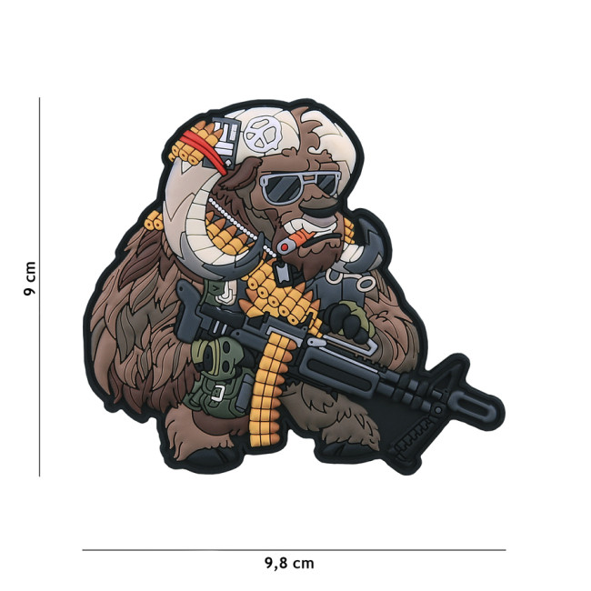 Patch 3D PVC Vietnam Ox No.4 - Task Force 2215