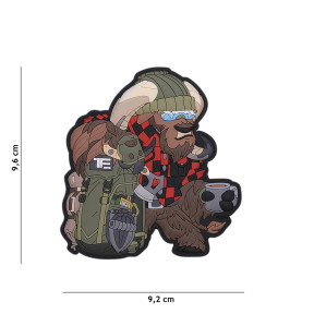 3D PVC Patch Bushcraft Ox Nr. 2 - Task Force 2215