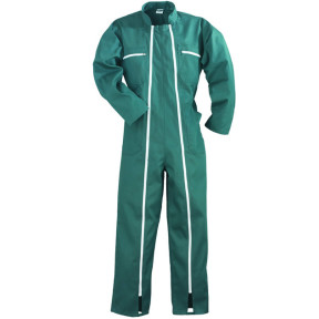 Combinaison 2 zips Factory Vert - Coverguard