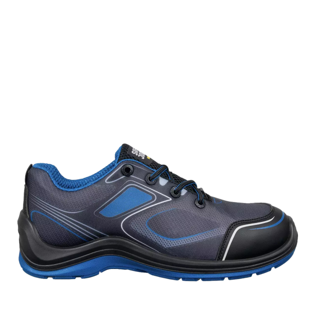 Sicherheitsschuhe niedrig Flow S1P Blau - Safety Jogger