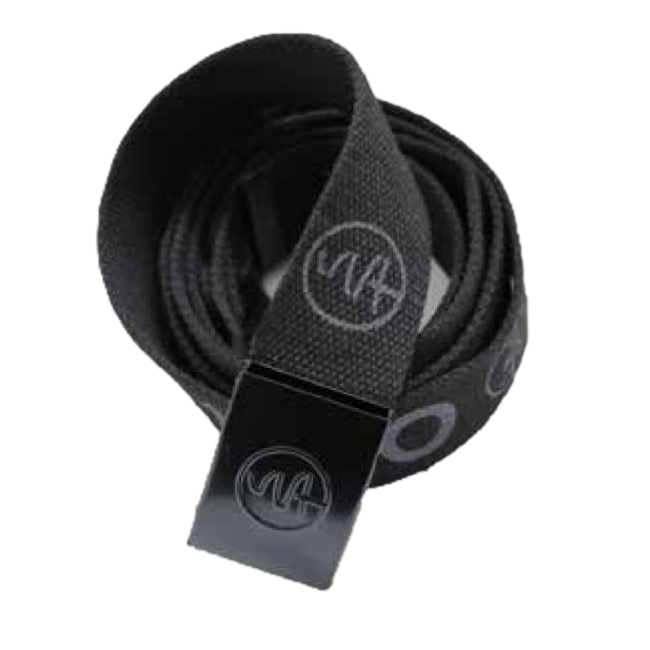 colis 6 ceintures sangle + boucle logo paddock noir - lma