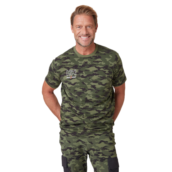 T-SHIRT KENSINGTON CAMO - HELLY HANSEN