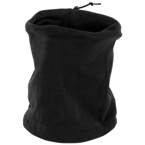 Fleece nekwarmer Zwart - Highlander