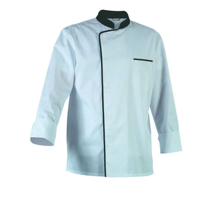 Veste mixte Energy manches longues Blanc et anthracite - Robur Veste mixte Energy manches longues Blanc et anthracite - Robur