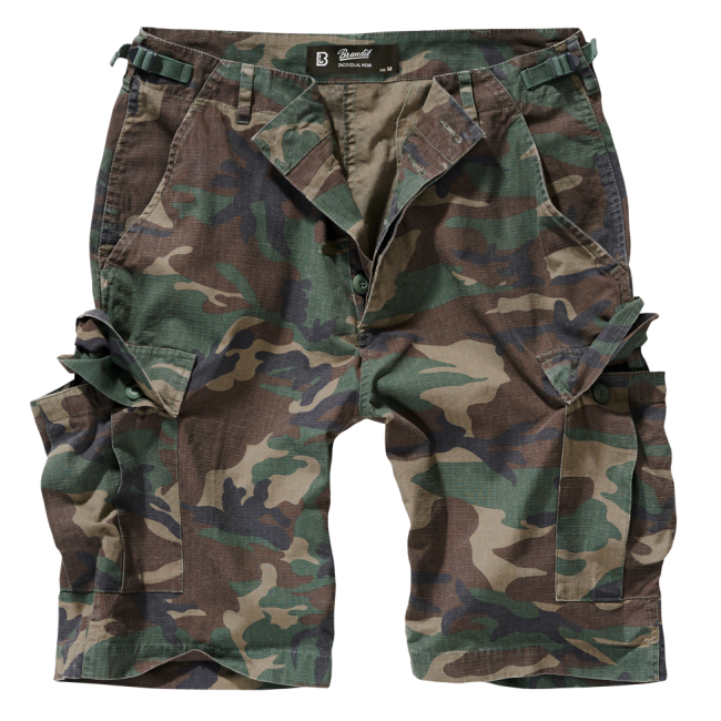 Szorty BDU Ripstop Woodland - Brandit