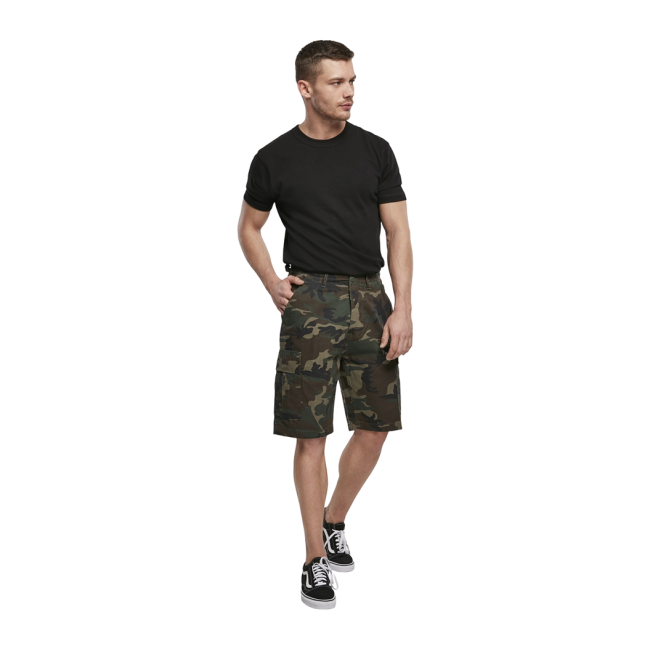 Szorty BDU Ripstop Woodland - Brandit