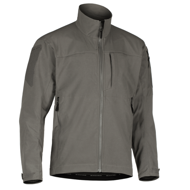 Rapax Softshell-Jacke grau - Clawgear