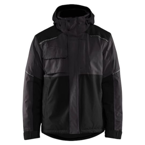 Veste hiver stretch 2D Gris Foncé/Noir - Blaklader