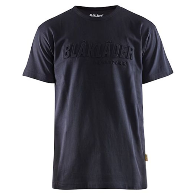 T-shirt bedrukt 3D Donkermarine - Blaklader