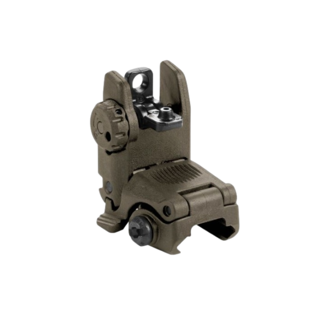 Przyrząd celowniczy MUBS Back up sight rear Olive Green - Magpul
