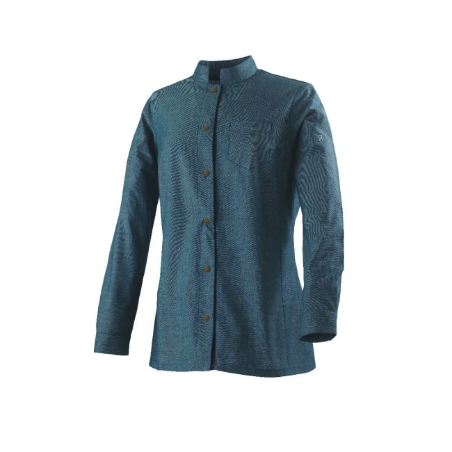 Damen-Langarmjacke Briva Blau Chambray - Robur