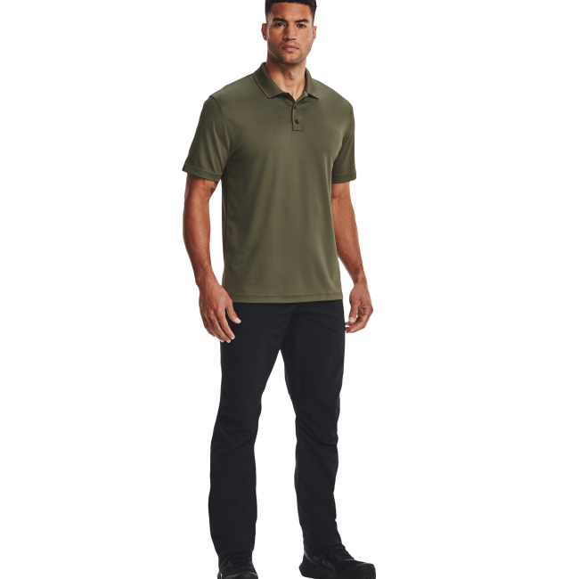Polo Tactical Performance 2.0 Vert olive - Under Armour