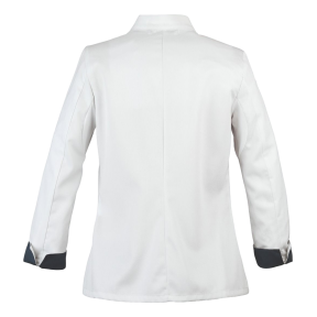 Veste femme manches longues Escale Blanc et bleu - Robur