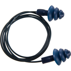 Bouchon d'oreille TPR détectable avec cordon - Portwest