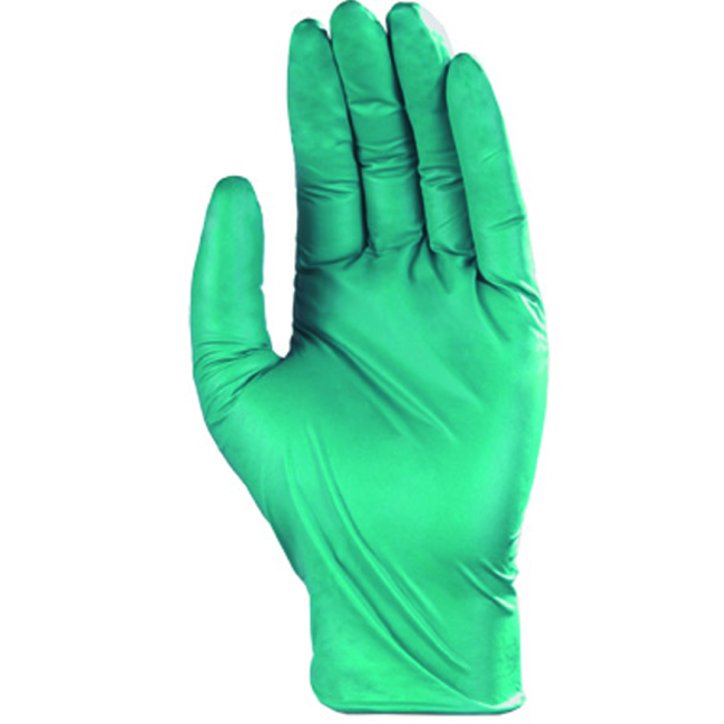 Gants nitrile vert (boîte de 100 gants) - COVERGUARD
