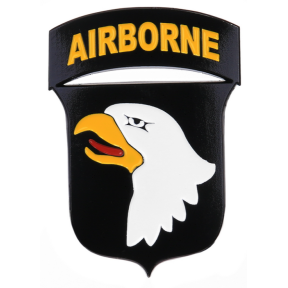 Logo en métal 101st Airborne Division - 101 Inc