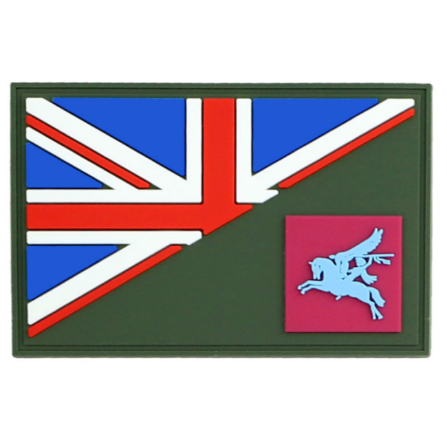 3D PVC Patch Pegasus Halbflagge - 101 Inc