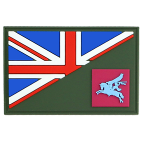 Naszywka 3D PVC Pegasus half flag - 101 Inc