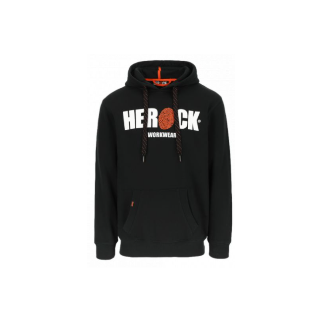 Sweat de travail à capuche HERO noir - Herock