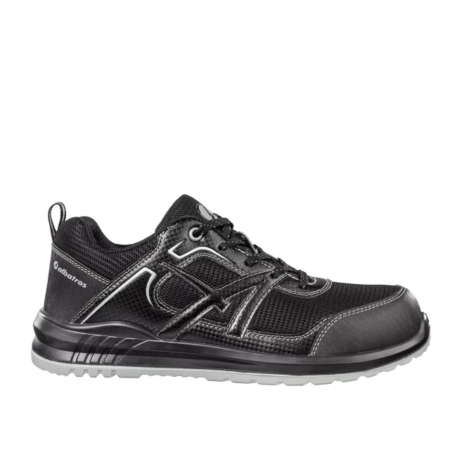 Buty robocze Rider Black Low S1P ESD Czarne - Albatros
