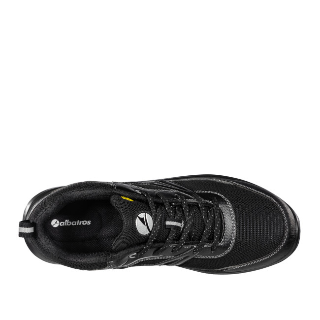 Buty bezpieczeństwa Rider Black Low S1P ESD Czarne - Albatros
