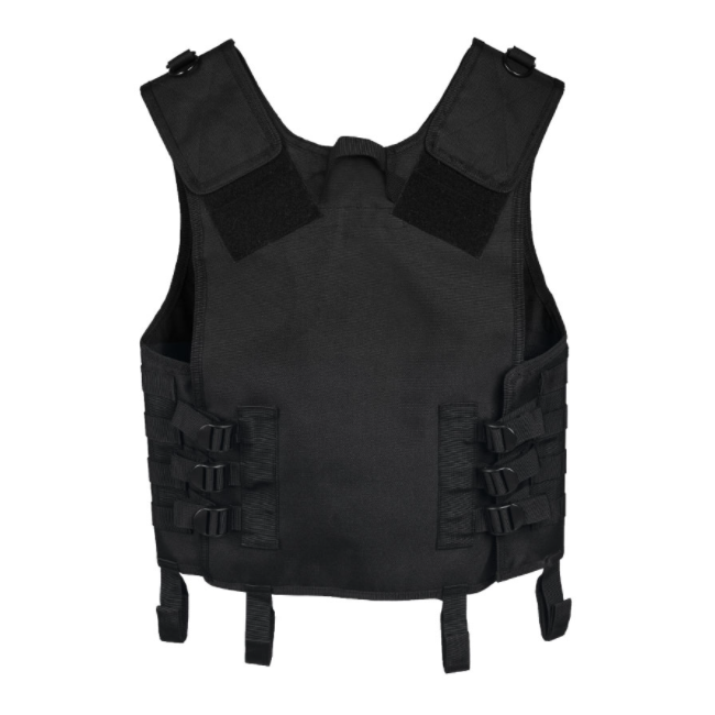 Gilet tactique Carrier Molle gen.II noir - Miltec
